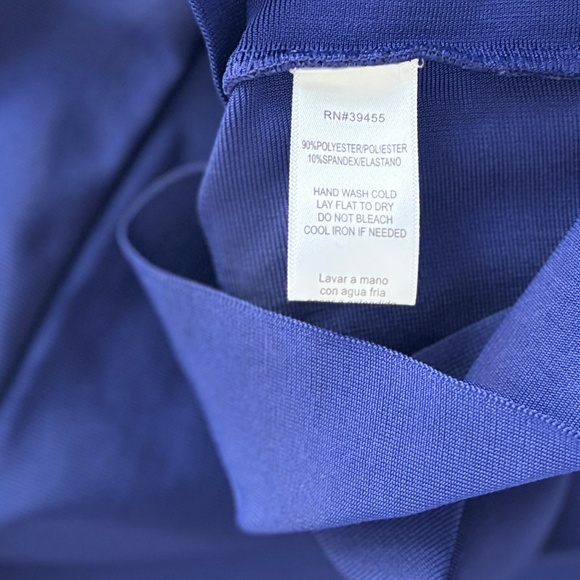 WOW couture Bodycon Bandage Pencil Skirt - Blue Size S - Picture 8 of 8